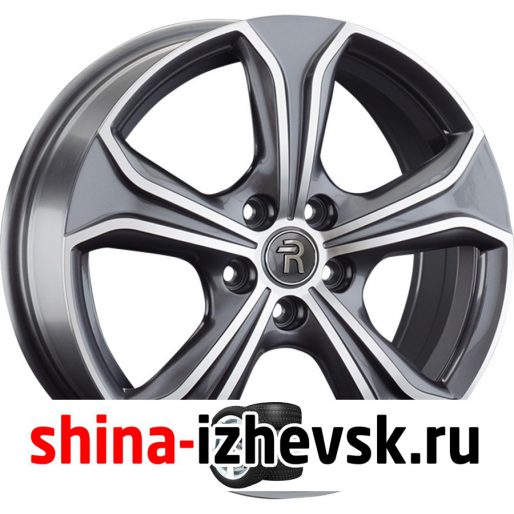Колесный диск Replay LR67 7xR17 5×108 ET45 DIA63.3 насыщенный темно-серый полностью полированный в Ижевске